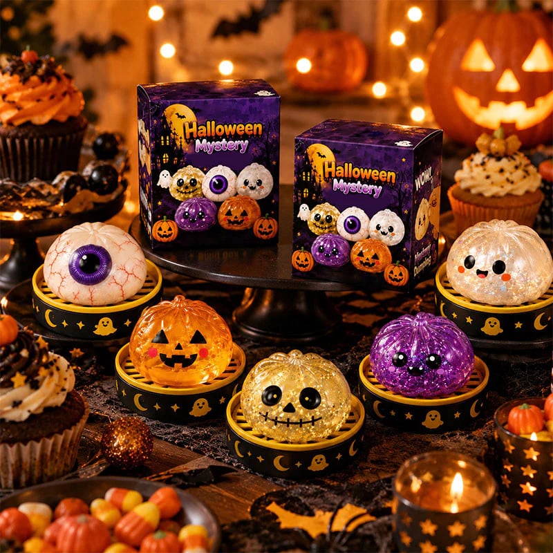 ๐ Halloween Dumpling Squeeze Squishy Toy Blind Boxes