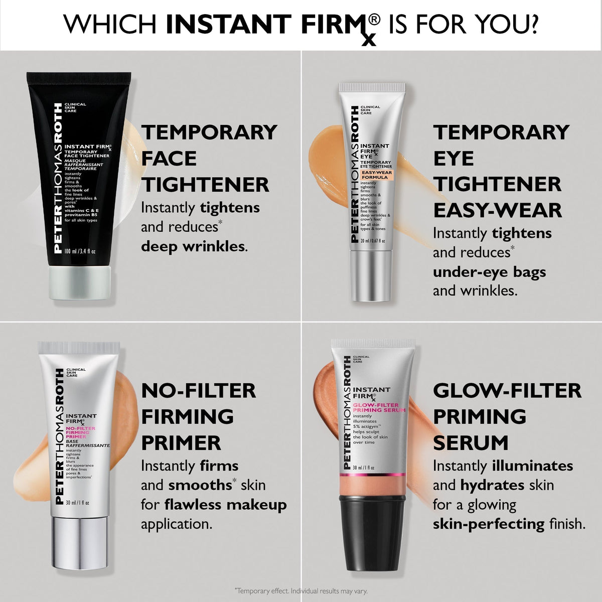 Instant FIRMx Eye Temporary Eye Tightener Easy-Wear Formula-Shop