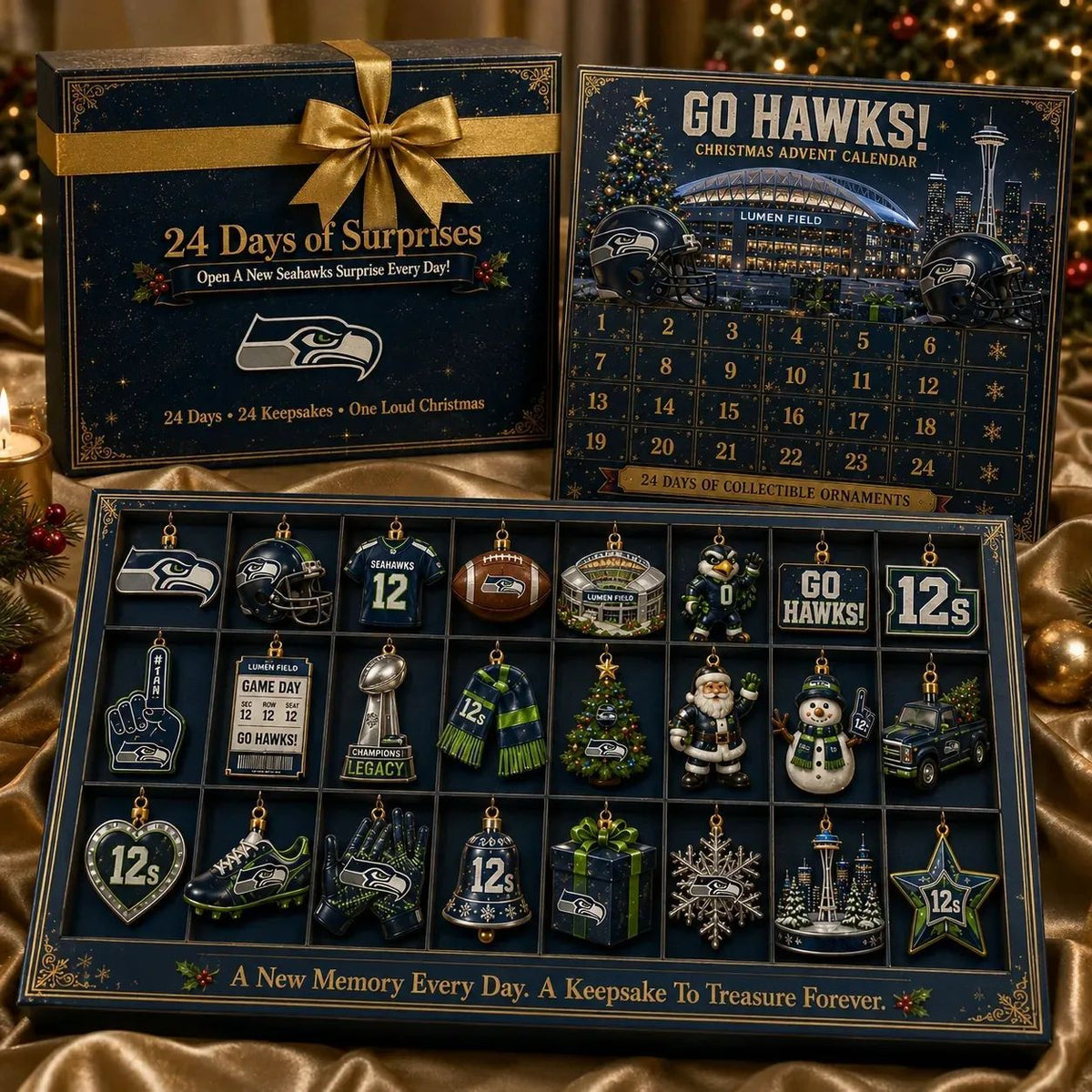 NFL Football Team Advent Calendar – 24-Day Fan Surprise Collection