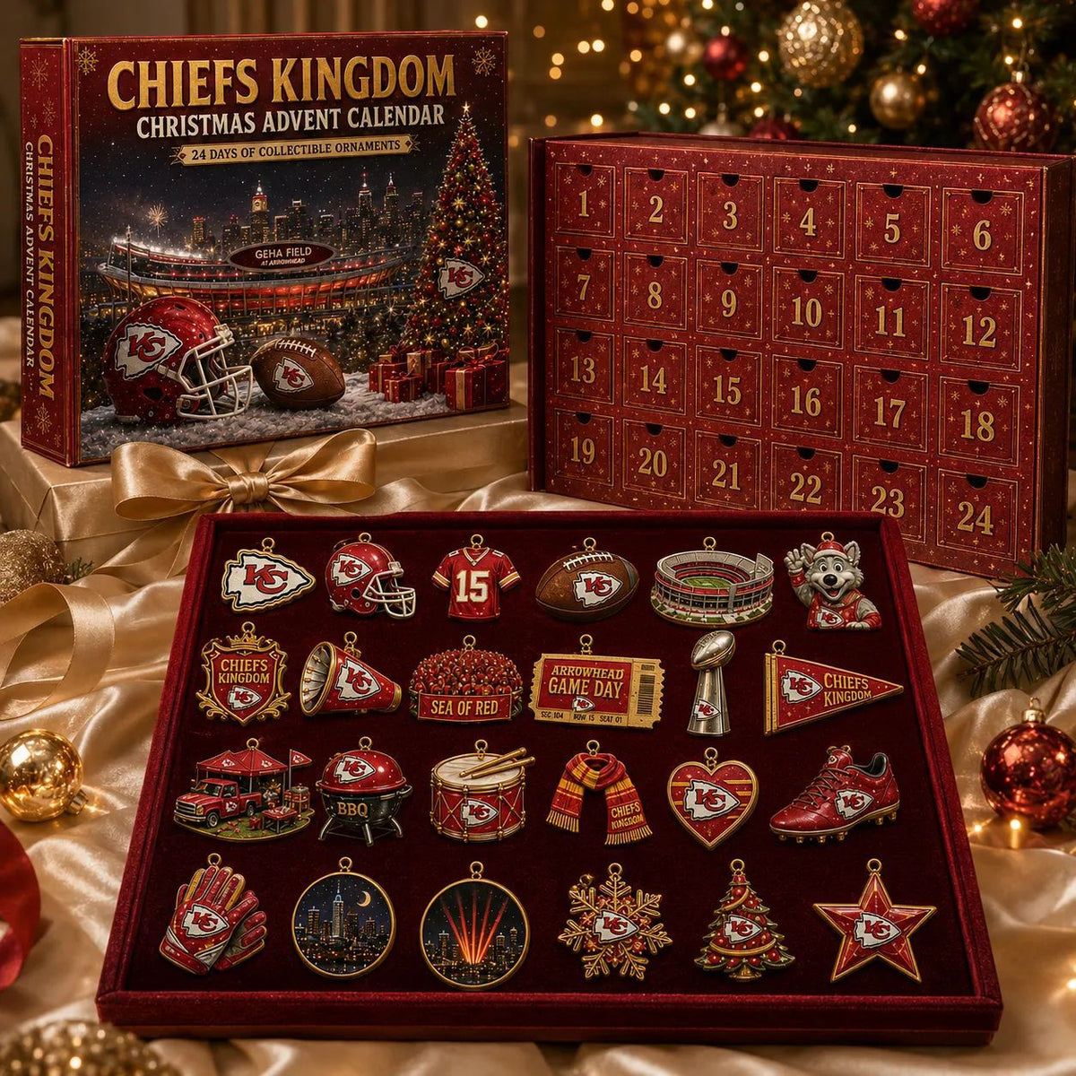 NFL Football Team Advent Calendar – 24-Day Fan Surprise Collection