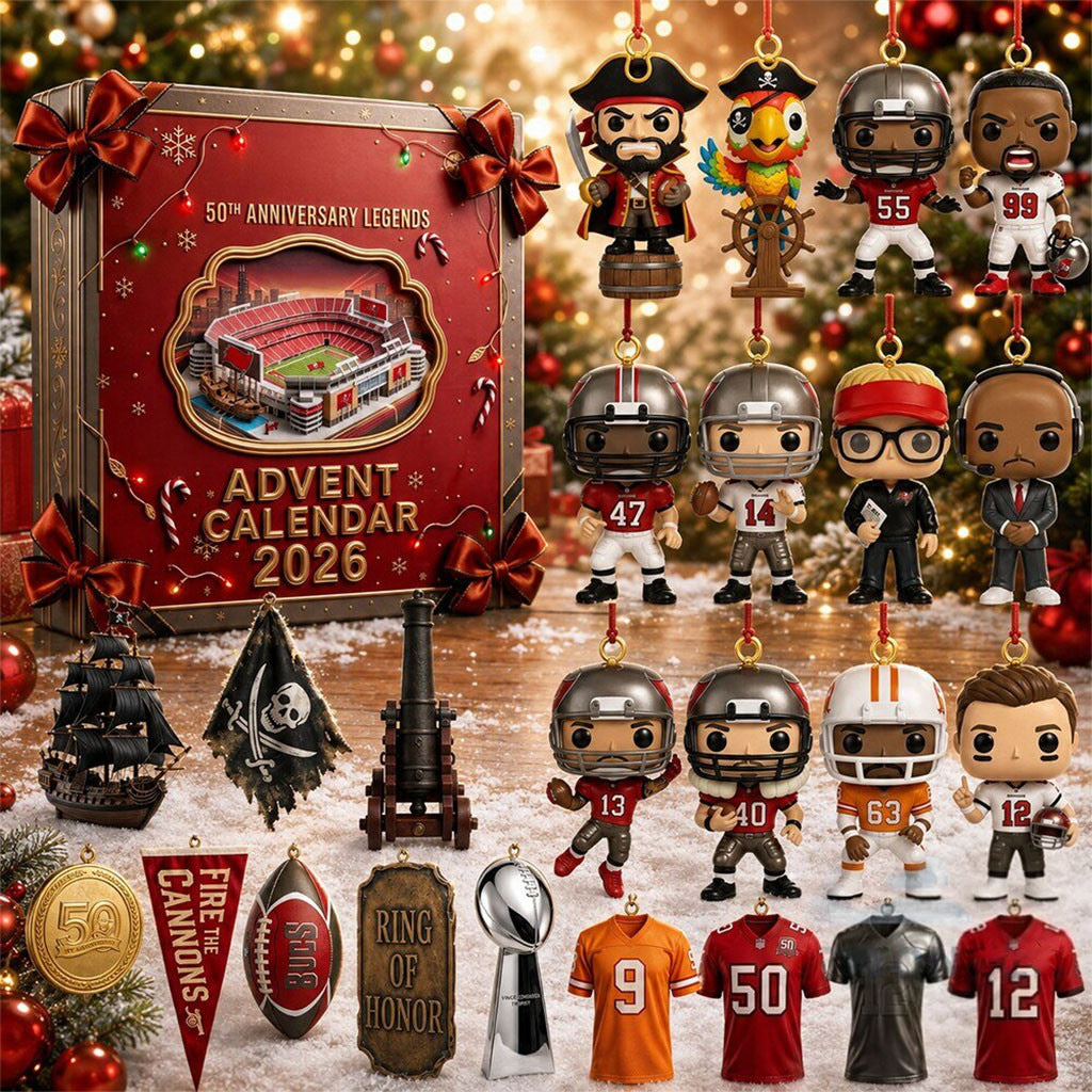 NFL Football Team Advent Calendar – 24-Day Fan Surprise Collection