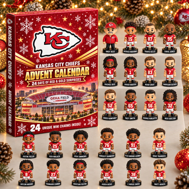 NFL Football Team Advent Calendar – 24-Day Fan Surprise Collection