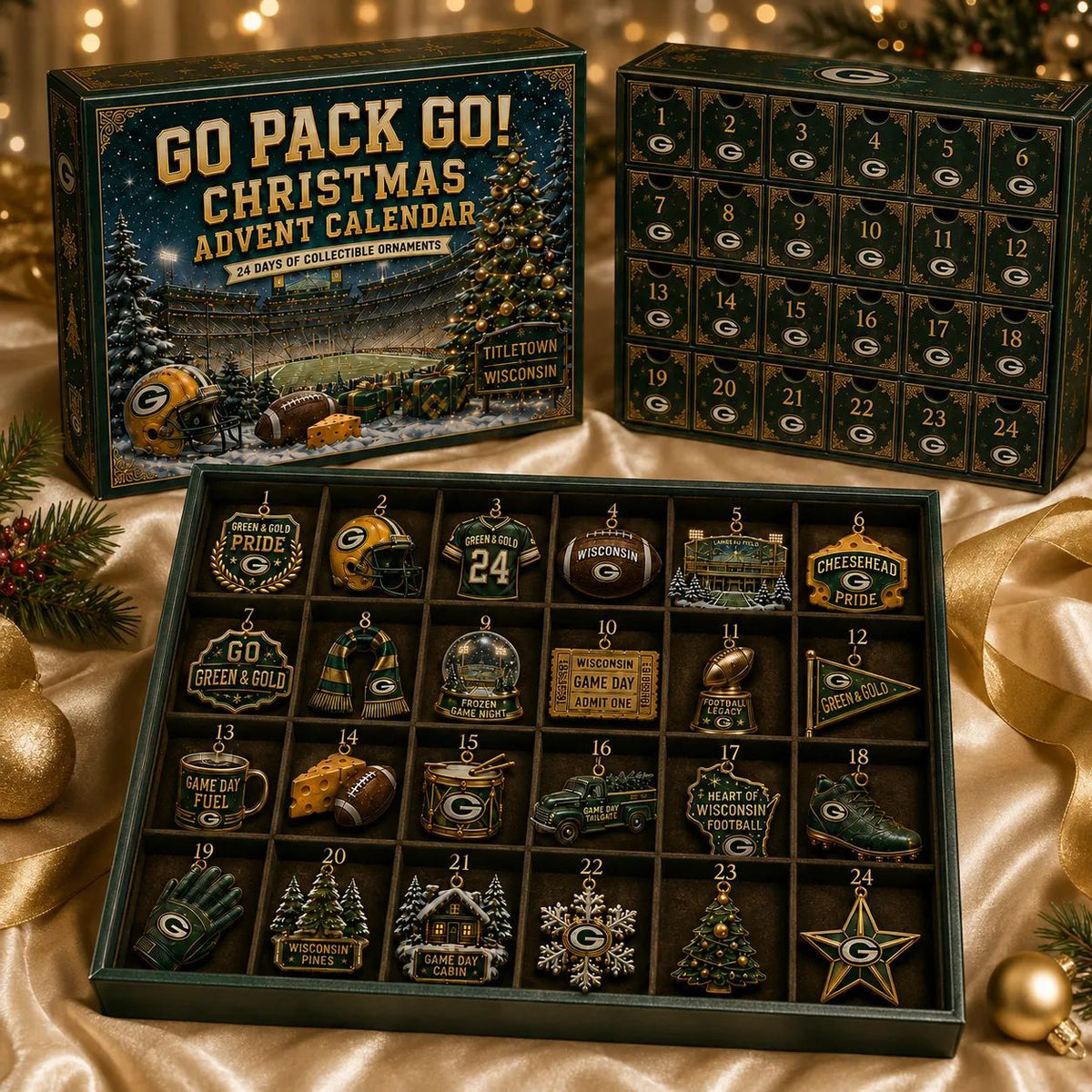 NFL Football Team Advent Calendar – 24-Day Fan Surprise Collection