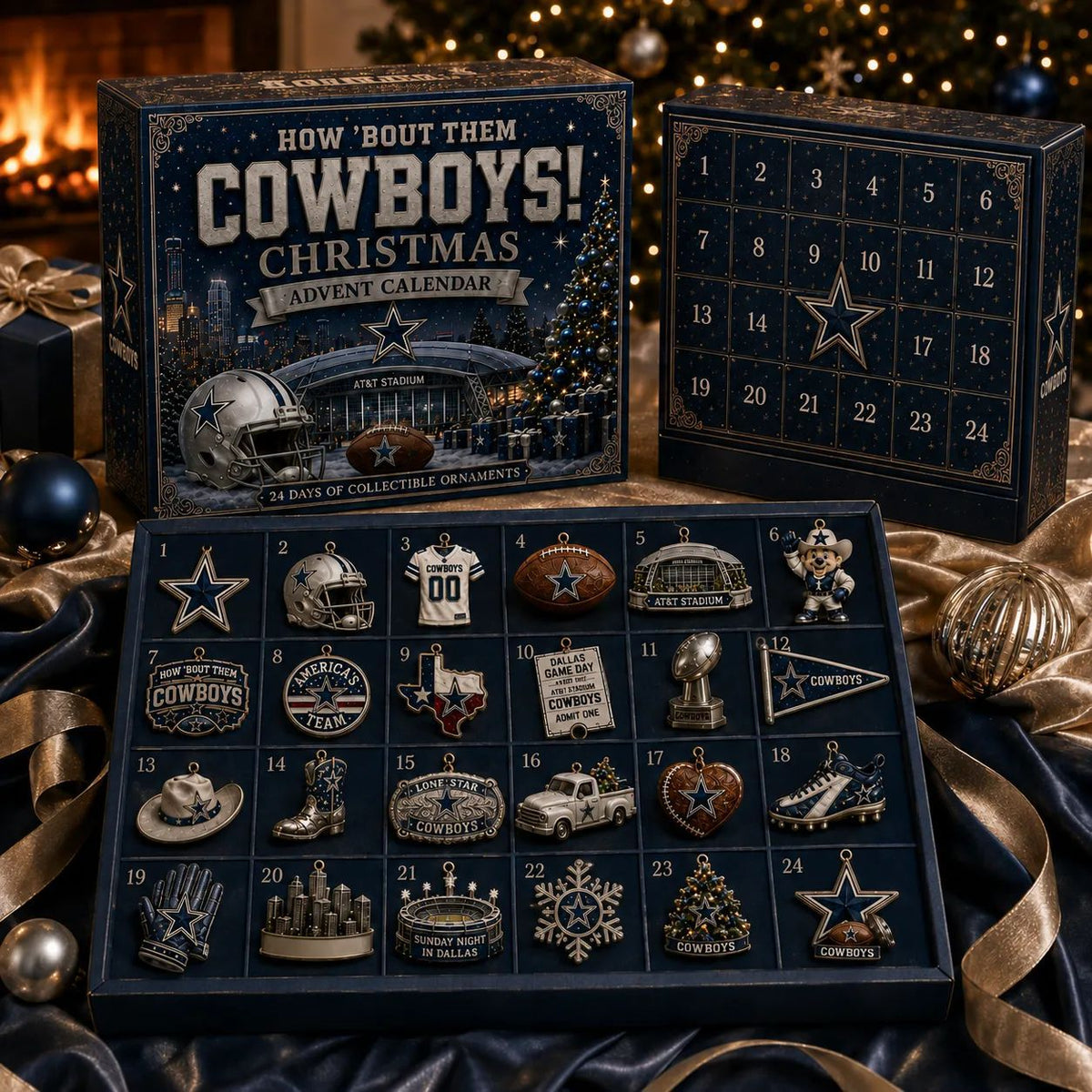 NFL Football Team Advent Calendar – 24-Day Fan Surprise Collection