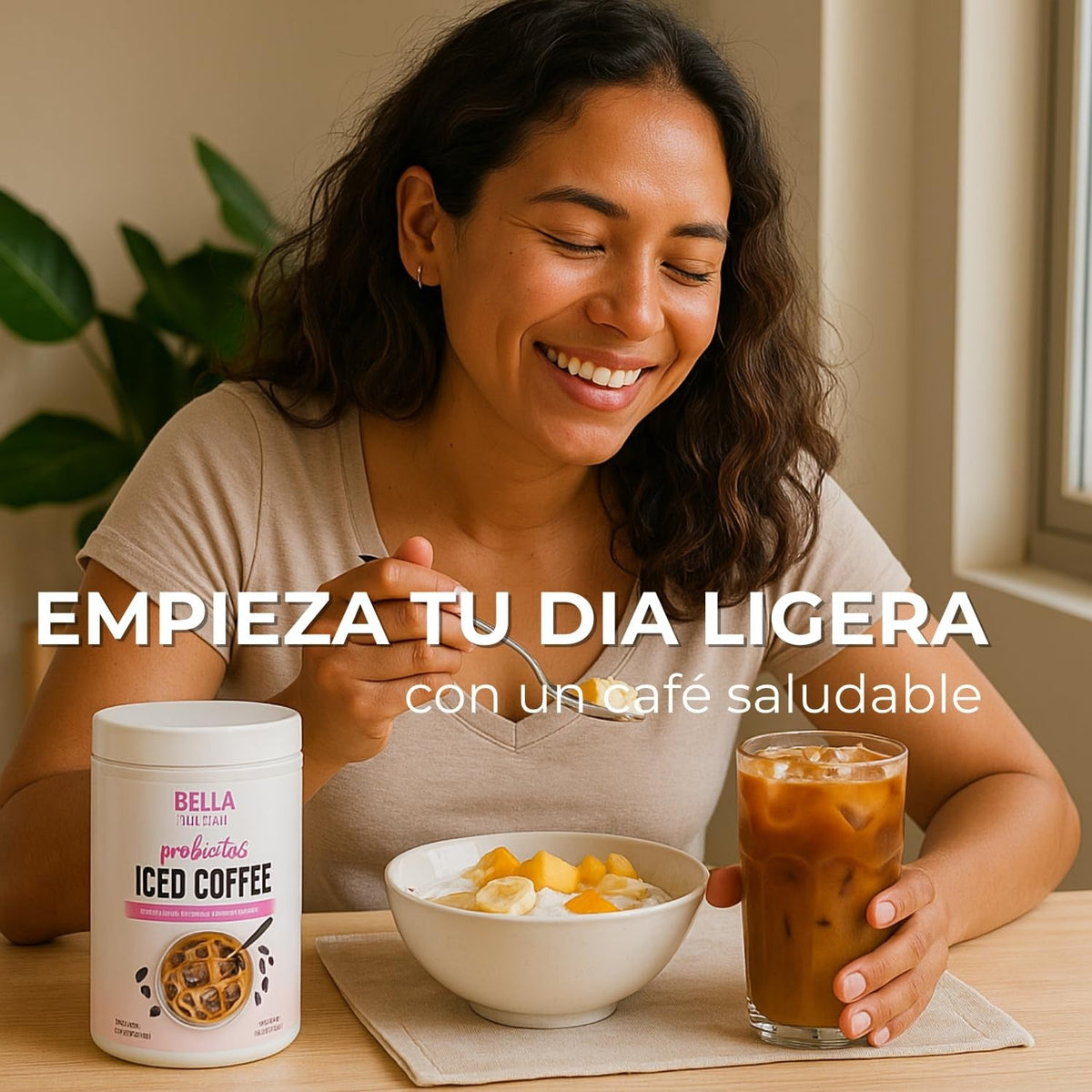 All Natural Probiotic Iced Coffee,Refreshing & Ready to Drink,Support Your Gut Every Sip,Suitable as a gift.